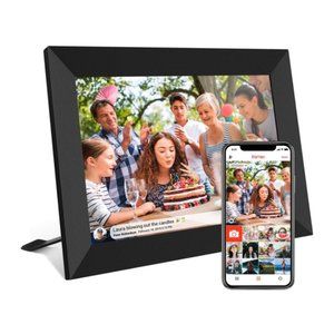 FRAMEO 10.1 Inch Smart WiFi Digital Photo Frame 1280x800 IPS LCD Touch Screen, A